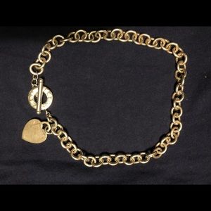 Tiffany chocker signature necklace